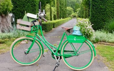 Das Gartenradio-Fahrrad von Heike Sicconi. Foto: Heike Sicconi