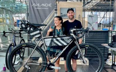 Angereist aus Paris: Marie und Laurent von Avalanche Cycles. Foto: Gerolf Meyer