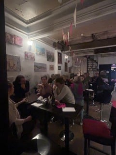 Schnappschuss vom Community-Abend in Halle. Bild: Steffi Nickel.