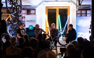 Live-Podcast in der Schicken Mütze. Foto: May Li Hertling