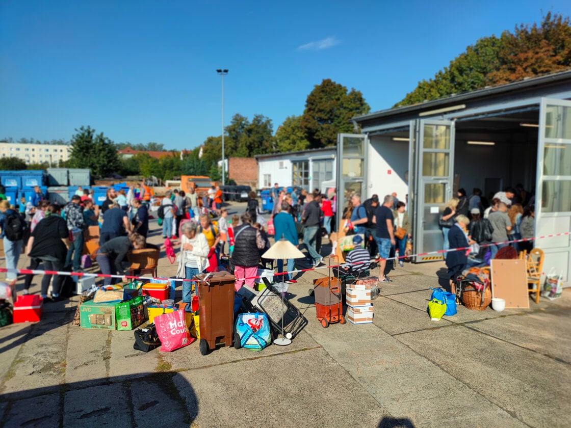 Gratisflohmarkt Magdeburg Foto: Landeshauptstadt Magdeburg, Städtischer Abfallwirtschaftsbetrieb 