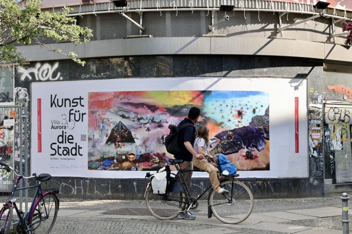 Kunst für das Land fand 2025 in Berlin statt und wird nach Halle auch Station machen in Bitterfeld-Wolfen, Cottbus und Frankfurt (Oder). Foto: Lukas Zitzer