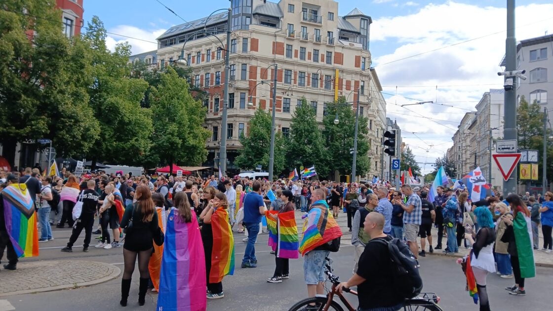 Ein Eindruck vom CSD 2025 in Magdeburg. Foto: CSD Magdeburg.