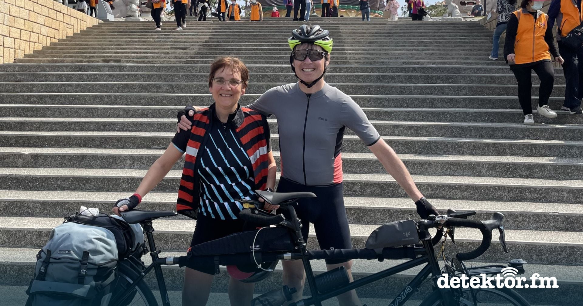 Interview: Wie fährst du auf dem Tandem durch Taiwan, Bina Witte-Jekel?